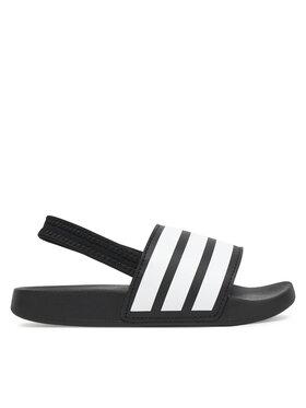 adidas Sandále adidas adilette Estrap JR5328 Čierna