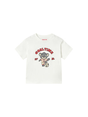 Mayoral Mayoral Camiseta 1007 Blanco Regular Fit