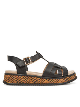 Rieker Sandály Rieker W0853-00 Černá