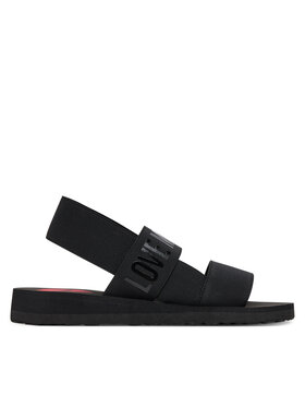 LOVE MOSCHINO Sandály LOVE MOSCHINO JA16033G0MJN7000 Černá