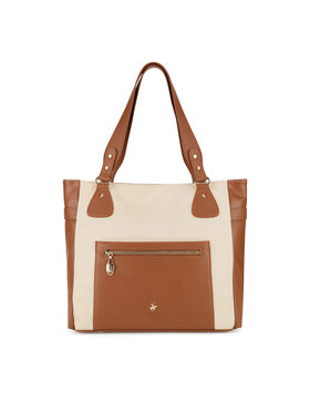 Beverly Hills Polo Club Kabelka Beverly Hills Polo Club BHPC-C-002-07 Hnědá