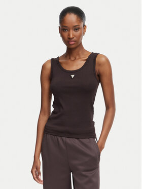 Guess Guess Топ V6YP09 K4312 Темно-коричневий Regular Fit