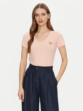 Guess Guess Футболка W2YI45 J1314 Оранжевий Slim Fit