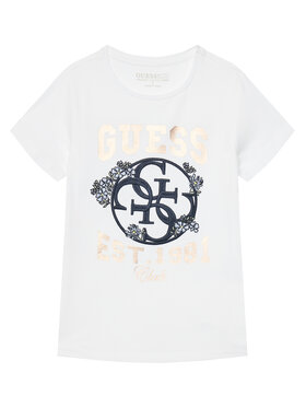 Guess Guess Футболка J5YI25 K6YW4 Білий Regular Fit