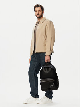 Calvin Klein Σακίδιο Calvin Klein Bold Pebble Round Backpack LV04D3425G Μαύρο