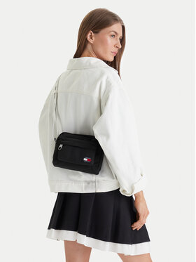 Tommy Jeans Handtasche Tommy Jeans Tjw Ess Daily Crossover AW0AW18462 Schwarz