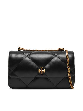 Tory Burch Soma Tory Burch Mini Kira Diamond Quilt Flap Bag 154710 Melns