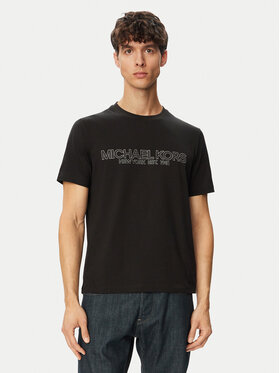 MICHAEL Michael Kors MICHAEL Michael Kors Camiseta CF6536OFV4 Negro Regular Fit