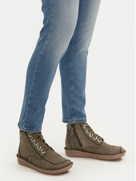 Clarks Черевики Clarks Funny Cedar 261738864 Хакі