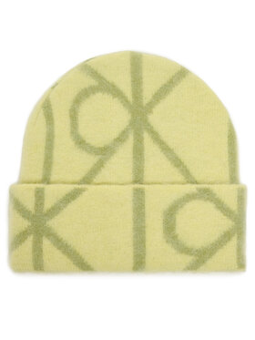Calvin Klein Sapka Calvin Klein Emblem Aop Brushed LV04D8071G Zöld