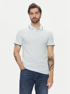 Lindbergh Lindbergh Поло 30-404010 Голубий Relaxed Fit
