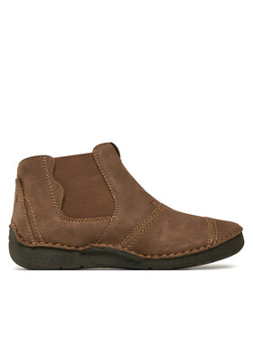 Josef Seibel Kotníková obuv s elastickým prvkem Josef Seibel Fergey 59655 Hnědá