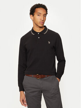 U.S. Polo Assn. U.S. Polo Assn. Поло MUP2255 Чорний Regular Fit