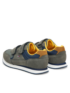 Tommy Hilfiger Sneakers Tommy Hilfiger Low Cut Velcro Sneaker T1X9-35253-1960 S Verde