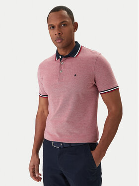 Jack & Jones Jack & Jones Polo marškinėliai Paulos 12136668 Raudona Slim Fit