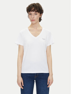 Pepe Jeans Pepe Jeans Футболка Macy PL506051 Білий Regular Fit