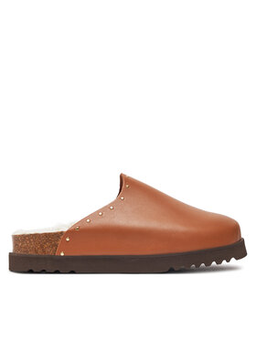 Scholl Šľapky Scholl Fae Studs F30938 Hnedá