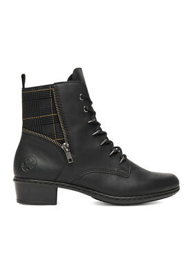 Rieker Botki Rieker Y0700-01 Czarny