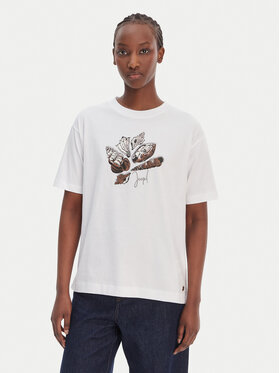 JOOP! JOOP! Camiseta Tristiane 30102427 Blanco Regular Fit