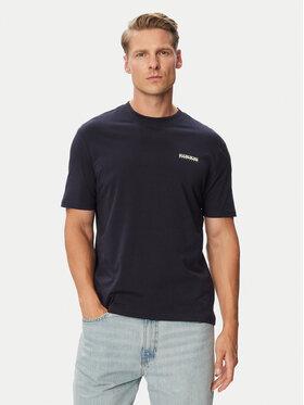 Napapijri Napapijri T-shirt Smallbox NP0A88TR Blu scuro Regular Fit