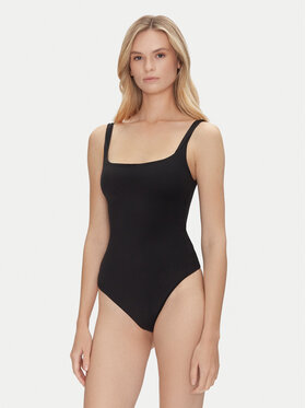 Guess Guess Боді O4BM16 KCDE0 Чорний Slim Fit