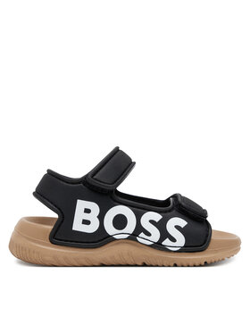 BOSS Sandały BOSS J52158 S Czarny