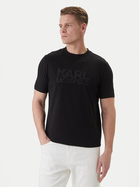 KARL LAGERFELD KARL LAGERFELD Camiseta 755035 562221 Negro Regular Fit