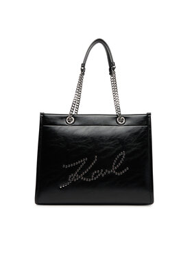 KARL LAGERFELD Kabelka KARL LAGERFELD A3W30031 Čierna