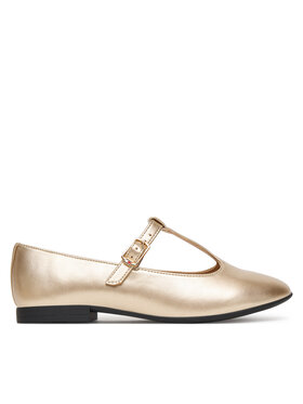 Tommy Hilfiger Ballerinas Tommy Hilfiger T3A3-34001-1372 D Goldfarben