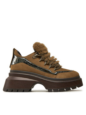 MICHAEL Michael Kors Īsi apavi MICHAEL Michael Kors Shiloh Bootie 40F4SSFE8L Brūns