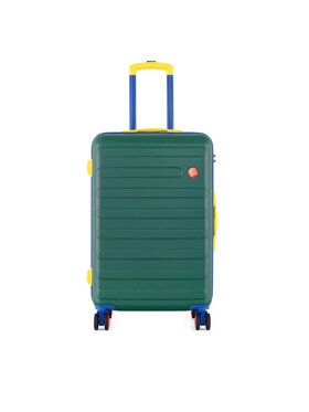 Semi Line Stredný kufor Semi Line T5846-2 Zelená