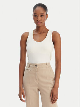Marella Marella Felső Emme by Marella Tiglio 2615941051 Krém Slim Fit
