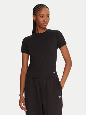 Reebok Reebok Camiseta RK25309CCW Negro Slim Fit