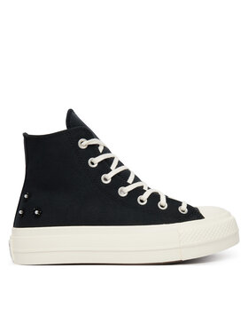 Converse Bambas Converse Chuck Taylor All Star Lift Platform Beads A17787C Negro