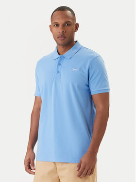 Reebok Reebok Polo Breen RK25562CCM Celeste Regular Fit