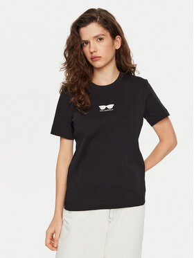KARL LAGERFELD KARL LAGERFELD Camiseta A1W17021 Negro Regular Fit