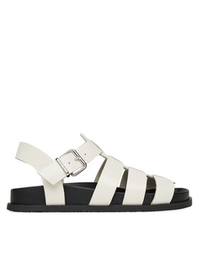 Tommy Jeans Sandali Tommy Jeans Tjw Fisherman Patent Sandal EN0EN02874 Bela
