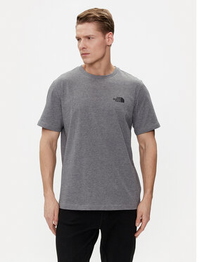 The North Face The North Face Póló Simple Dome NF0A87NG Szürke Regular Fit