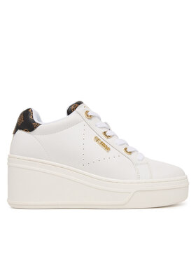 Guess Снікерcи Guess FLTRZY ELE12 Білий