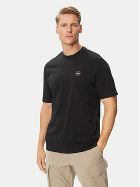 Napapijri Napapijri Camiseta S-Badge NP0A8949 Negro Regular Fit