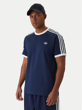 adidas adidas Футболка 3-Stripes KE3536 Cиній Regular Fit