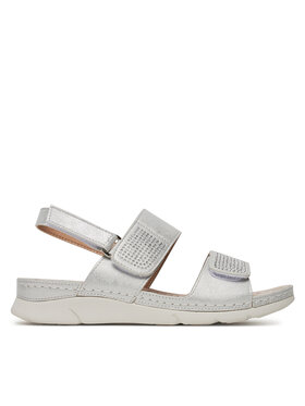 Clara Barson Sandály Clara Barson WS040801-01 Stříbrná