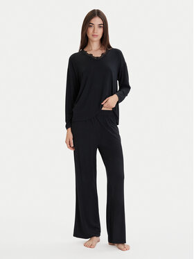 Ysabel Mora Ysabel Mora Pijama 10773 Negro Relaxed Fit