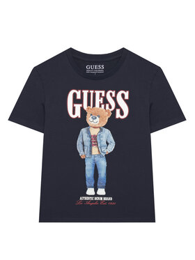 Guess Guess Футболка L6RI11 K8HM4 Cиній Regular Fit