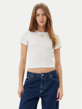 ONLY ONLY Футболка Daniella 15350554 Білий Slim Fit
