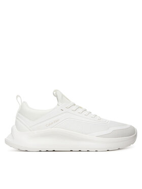 Calvin Klein Сникърси Calvin Klein Light Eva Run Sock Mesh HW0HW03023 Бял