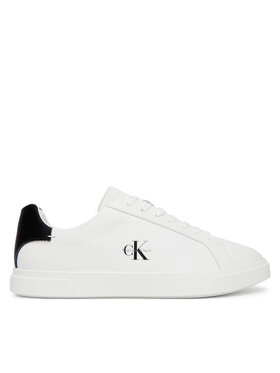 Calvin Klein Сникърси Calvin Klein Low Pro Cups Lth Ml HW0HW03146 Бял