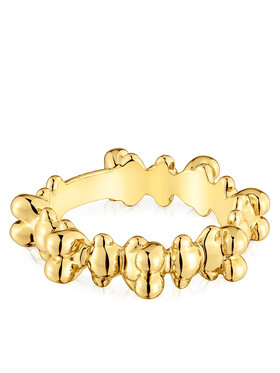 TOUS Prsteň TOUS Bold Bear 1004342512 Zlatá