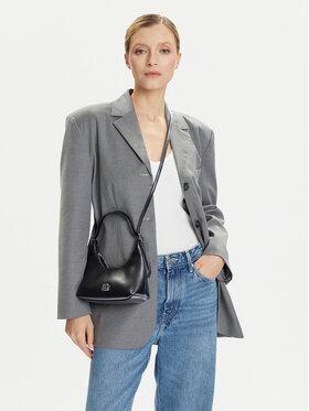 Calvin Klein Kabelka Calvin Klein Emblm Hw Lthr Mini LV04F3263G Čierna