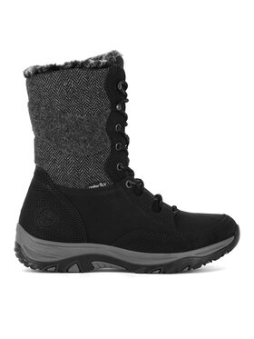 Rieker Schnürschuhe Rieker M9643-01 Schwarz